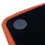 ALFOMBRA A MEDIDA OCC DESIGN NISSAN QASHQAI (2007-2013) 5 PZ NARANJA