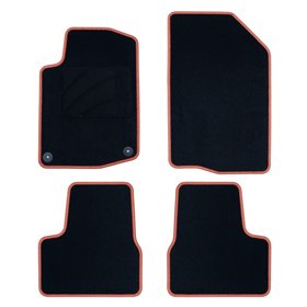ALFOMBRA A MEDIDA OCC DESIGN PEUGEOT 208 (2012-2019) 5 PZ NARANJA