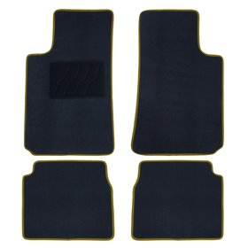 ALFOMBRA A MEDIDA RENAULT MEGANE I 5 PUERTAS (1996-2002) 5PZ RIBETE AMARILLO