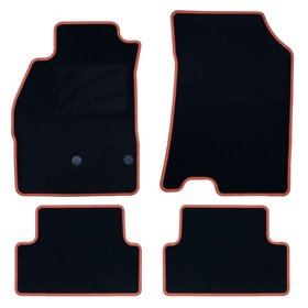 ALFOMBRA A MEDIDA OCC DESIGN RENAULT MEGANE III (2009-2016) 5 PZ NARANJA