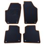 ALFOMBRA A MEDIDA SKODA ROOMSTER (2006-2015) 5 RIBETE AMARILLO