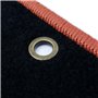 ALFOMBRA A MEDIDA SSANGYONG RODIUS (2004-2013) PRECIO XXL XXL RIBETE NARANJA
