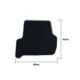 ALFOMBRA A MEDIDA SEAT ALTEA XL (2006-2015) 5PZ RIBETE AMARILLO