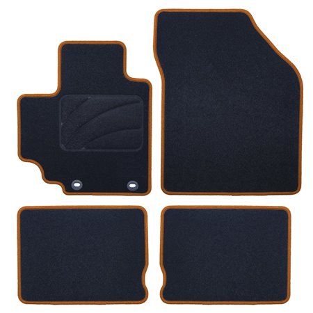 ALFOMBRA A MEDIDA SUZUKI ALTO (DESDE 2009) 5 RIBETE AMARILLO