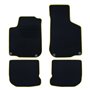 ALFOMBRA A MEDIDA VOLKSWAGEN GOLF I (1974-1983) 5PZ RIBETE AMARILLO