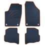 ALFOMBRA A MEDIDA OCC DESIGN VOLKSWAGEN POLO (2001-2009) 5 PZ NARANJA