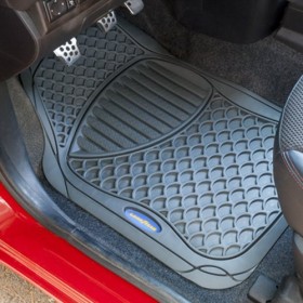 ALFOMBRA GOMA GRIS 4 PIEZAS GOODYEAR CS4