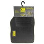 OMP SPEED JUEGO DE ALFOMBRILLAS PARA COCHE COLOR NEGRO 4 PIEZAS - ALFOMBRILLAS UNIVERSALES