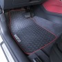 ALFOMBRA F500 NEGRO/ROJO PVC SPARCO 3 PIEZAS CS4