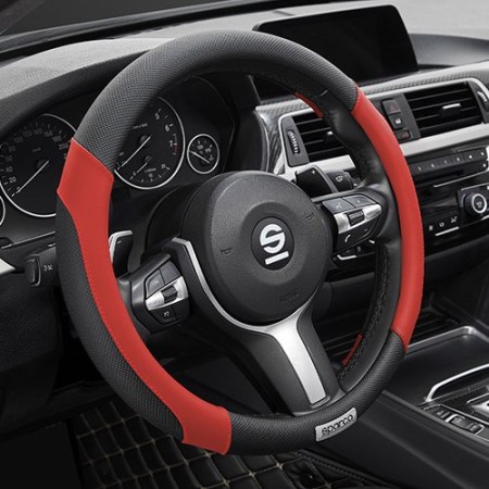 FUNDA VOLANTE C1113 NEGRO/ROJO
