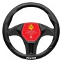 FUNDA VOLANTE MOMO TUNING UNIVERSAL COLOR NEGRO 38-39CM