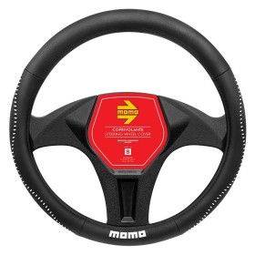 FUNDA VOLANTE MOMO STREET UNIVERSAL NEGRO Y BLANCO 38-39CM