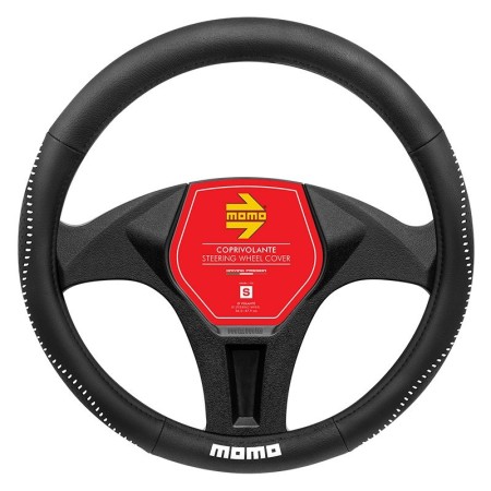 FUNDA VOLANTE MOMO STREET UNIVERSAL NEGRO Y BLANCO 38-39CM