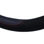 FUNDA VOLANTE MOMO COMFORT MICROF. BLK-RED STC_M 38-39CM