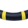 FUNDA VOLANTE MOMO FAST BLACK-YELLOW M 38-39CM