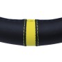 FUNDA VOLANTE MOMO FUN BLACK-YELLOW M 38-39CM