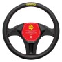 FUNDA VOLANTE MOMO LAP BLACK-RED M 38-39CM