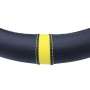 FUNDA VOLANTE MOMO PROFILE BLACK-YELLOW M 38-39CM
