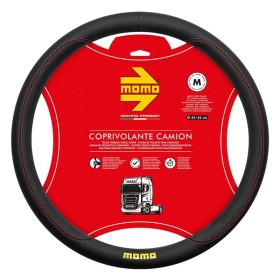 FUNDA VOLANTE MOMO TRUCK COMFORT BLACK-RED 44-46 CM