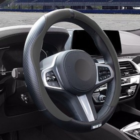 FUNDA VOLANTE S128 NEGRO SPARCO CS