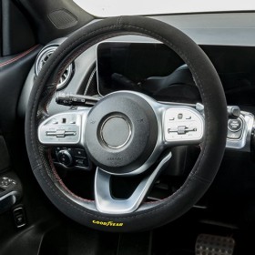 FUNDA VOLANTE ALCANTARA NEGRO SPORT GY CS