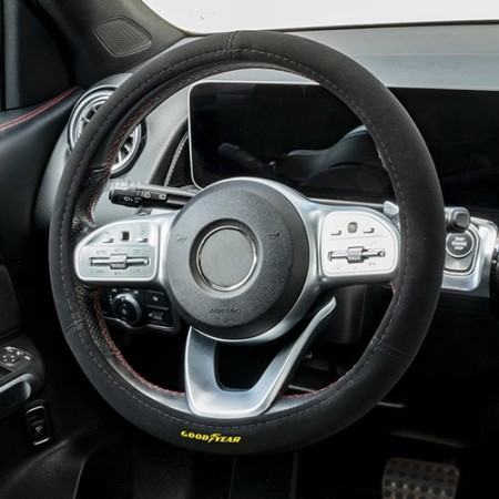 FUNDA VOLANTE ALCANTARA NEGRO SPORT GY CS