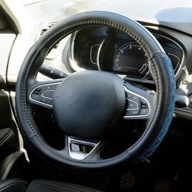 FUNDA VOLANTE NEGRA/AZUL GY CS