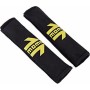SET ALMOHADILLAS MOMO CINTURON COCHE NEGRO/AMARILLO