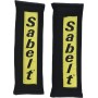 ALMOHADILLAS SABELT 3" VELCRO NEGRAS