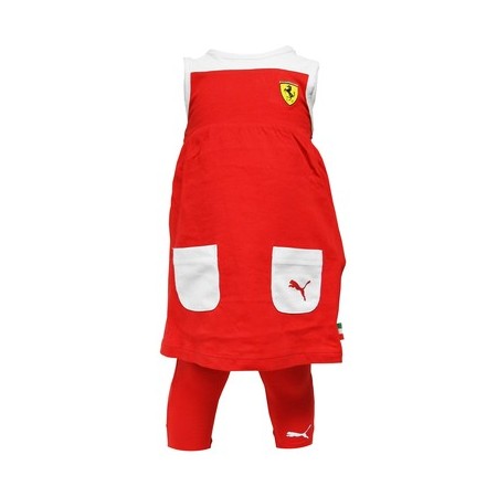 BEB� FERRARI CONJUNTO BEBE SET TALLA 12M 12 MESES COLOR 01 ROJO