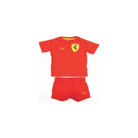 BEB� PUMA SF TEE&SHORT FERRARI TALLA 30M 30 MESES COLOR 01 ROJO
