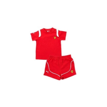 BEB� FERRARI CONJUNTO DE BEBE TALLA 18M 18 MESES COLOR 01 ROJO