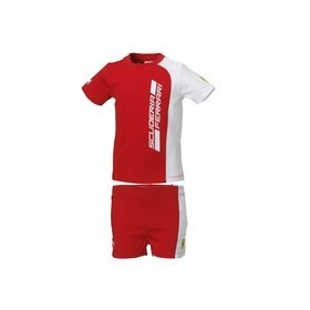 BEB� FERRARI CONJUNTO ESCUDERIA TALLA 2A 2 A�OS COLOR 01 ROJO