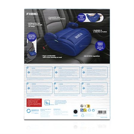 ALZADOR F100KI NEGRO R129 3CM NEW SPARCO CS1