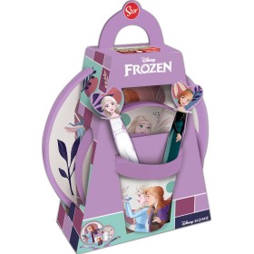 SET PREMIUM BICOLOR ANTIDESLIZANTE 5 PCS FROZEN