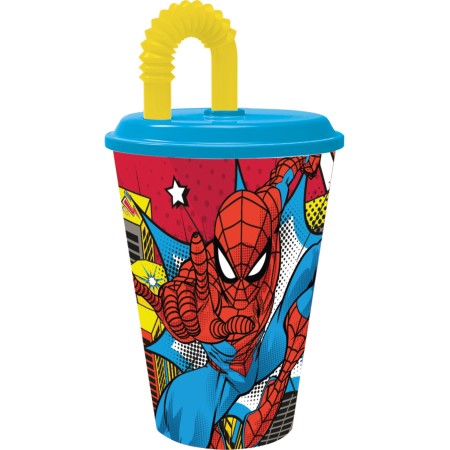 VASO EASY SPORT 430ML SPIDERMAN