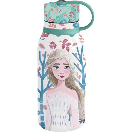 BOTELLA DE ACERO INOXIDABLE AISLADA PARA NI�OS 330ML FROZEN
