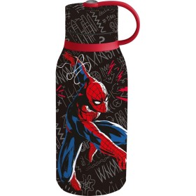 BOTELLA DE ACERO INOXIDABLE AISLADA PARA NI�OS 330ML SPIDERMAN