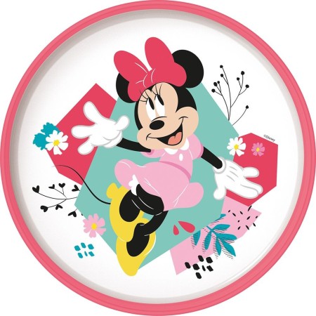 PLATO ANTIDESLIZANTE BICOLOR PREMIUM MINNIE
