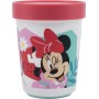 VASO PREMIUM BICOLOR ANTIDESLIZANTE 260 ML MINNIE