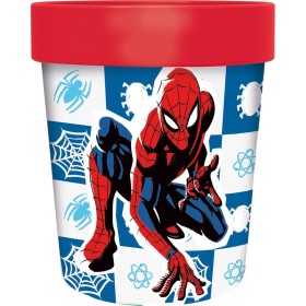 VASO PREMIUM BICOLOR ANTIDESLIZANTE 260 ML SPIDERMAN