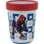 VASO PREMIUM BICOLOR ANTIDESLIZANTE 260 ML SPIDERMAN
