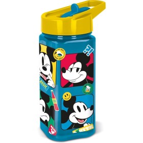 BOTELLA DE AGUA CUADRADA 510ML MICKEY