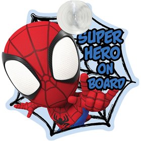 LETRERO DE BEB� A BORDO DE MARVEL SPIDERMAN