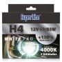 SET H4 WHITE PRO 130% E-MARK CS 6