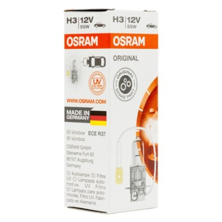 HALOGEN OSRAM PK22S 12V 55W H3