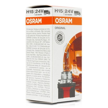HALOGEN OSRAM H15 20/60W PGJ23T-1 24V