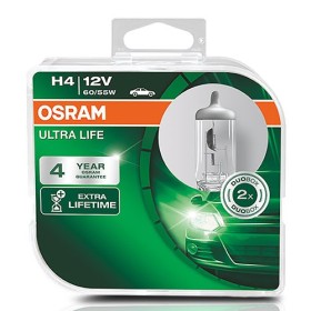 HALOGEN OSRAM ULTRA LIFE H4 12V 60/55W DUO
