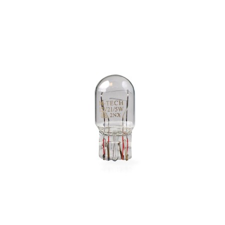 L�MPARA M-TECH 12V 21/5W T20 - W21W/5W CLEAR | 10 UDS