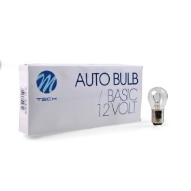 L�MPARA M-TECH BA15D 12V/21W CLEAR | 10 UDS